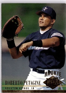 1994 Fleer Ultra Rookie Card Roberto Petagine Houston Astros 510 Sports Card - Picture 1 of 7