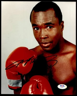 Sugar Ray Leonard 8x10 Photo Signed PSA/DNA Authenticated Boxing - Image 1 of 2