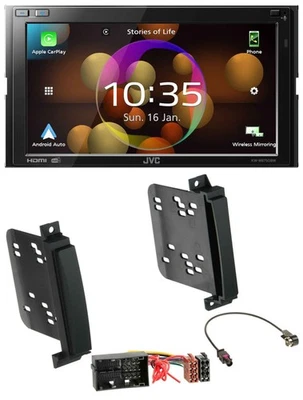 JVC DAB MP3 2DIN Bluetooth USB Autoradio für Jeep Grand Cherokee Dodge Durango a - Bild 1 von 4