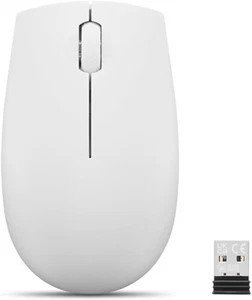 Lenovo 300 Wireless Compact Mouse Cloud Grey Inc Battery - Picture 1 of 7