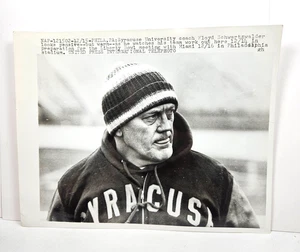 1961 Ben Schwartzwalder Syracuse University Football Press Photo Liberty Bowl - Picture 1 of 6