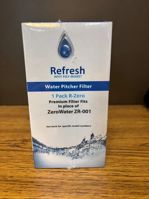 Refresh ZR-001, 5 Stage Replacement Water Filters for ZeroWater Pitchers 3 Pack - Image 1 of 4