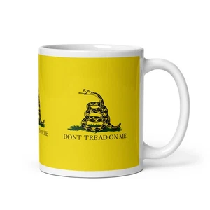 Tazza da caffè in ceramica Don't Tread On Me per Repubblicani Bandiera Gadsden - Foto 1 di 10