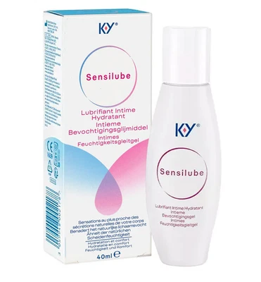DUREX SENSILUBE gel vaginal hydratant et lubrifiant naturel Flacon de 40 ML
