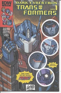 Transformers Dark Cybertron #1-E IDW Rob Liefeld New Mutants #87 Homage 1/1000 - Picture 1 of 2
