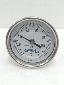 TERMÓMETRO PROCESO WIKA ESFERA 2" ACERO INOXIDABLE -20°C A 120°C ANALÓGICO IP66 NUEVO - Imagen 1 de 11