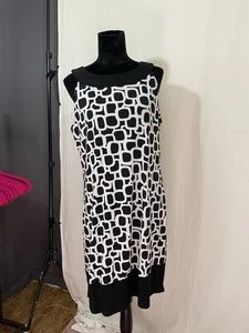 Tiana B Blk & What Geometrisches Etuikleid Damen L - Bild 1 von 8