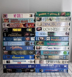 Wilderness Folklore 90s Lost TV Films & Cult Gems VHS Tape Lot HTF OOP Rare Cult - Picture 1 of 14