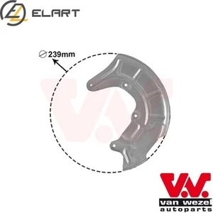 SPLASH PANEL BRAKE DISC 5817371 FOR VW LUPOI AUDI A2 AYZ/ANY 1.2L 3cyl LUPO I - Picture 1 of 6