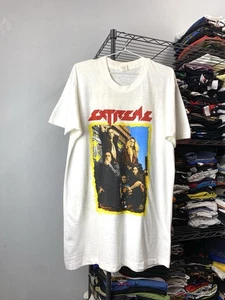 Rare! Vintage 80-90’s Extreme Band Promo T Shirt Sex Pistols White XL Size - Picture 1 of 19