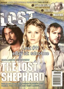 LOST The Official Magazine #11 Emilie de Ravin Cover New/Unread Once Upon A Time - Picture 1 of 1