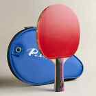 Carbon Table Tennis Racket with CJ8000 Rubber Loop Attack Ping Pong Bat with Bag