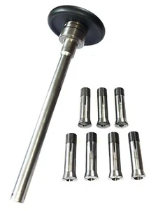 2A HANDWHEEL COLLET CLOSER / DRAWTUBE W/ COLLET SET 1/4" - 5/8" SOUTH BEND ETC - Picture 1 of 4
