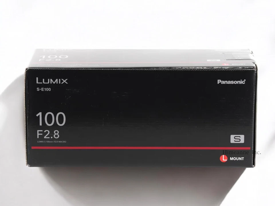PANASONIC Lumix S 100mm F2.8 Macro Lens S-E100 L-Mount Mirrorless Fullframe