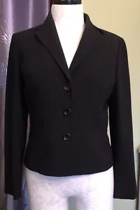 Ann Taylor Woman’s Black Blazer 6P - Picture 1 of 7