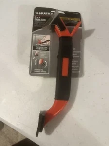 NEW: HUSKY 3 in 1 Caulking  Remover Tool Finishing Clean Scraper - Picture 1 of 6