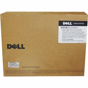 NEU VERSIEGELT Dell 9GPVM 5330dn/5535dn SCHWARZ Tonerkassette 25.000 PG (1TMYH) - Bild 1 von 1