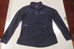 MACPAC Ladies Navy Blue Polartec Polyester Fleece Zip Front JACKET - Sz.12 - Picture 1 of 4