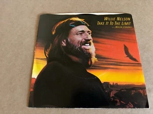 Willie Nelson Take It To The Limit Waylon 7 inch single picture sleeve PROMO 45 - Picture 1 of 4