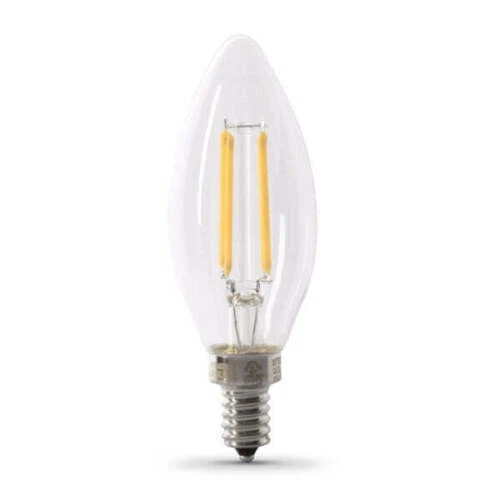 Feit Electric BPCTC100930CAFIL/2 Clear LED Light Bulb (2-Pack) ***LOT OF 5*** - Image 1 of 1