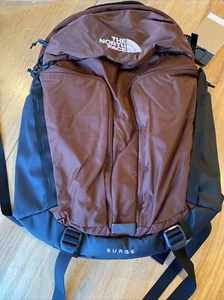 The North Face Womens Surge Backpack. Dark Oak Brown.NWT $129 - Picture 1 of 21