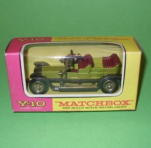 Matchbox Yesteryears / Y10 1906 Rolls Royce Silver Ghost in Type F Box - Picture 1 of 11