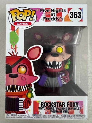 Rockstar Foxy 363 ~ Five Nights at Freddy's ~ Vinilo Funko Pop + PROTECTOR GRATUITO Foto 1 de 4