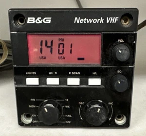 B&G NETWORK Marine VHF PRT 380 Transceiver Radio - Picture 1 of 6