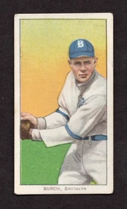 1909-11 T206 Al Burch Brooklyn Piedmont Back - Picture 1 of 2