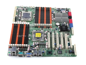 ASUS Intel 5520 IOH Motherboard Z8PE-D18 LGA 1366, DDR3 ATX VGA - Picture 1 of 4