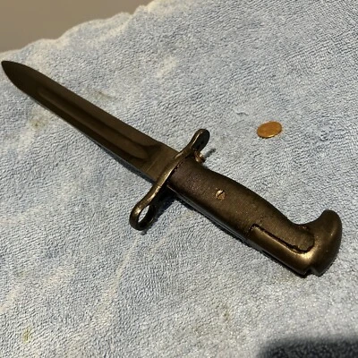 ONE M1 Garand Rifle Bayonet With 10” Blade E US Flaming BOMB No Scabbard 03 CxSR - Image 1 of 4