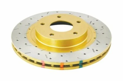Rotor de freno delantero serie 4000 XS dorado para Nissan Máxima/350Z 2003-05 - par Foto 1 de 4
