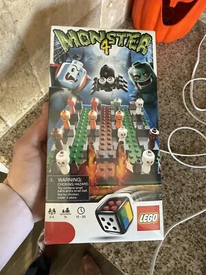 Lego MONSTER 4 Dice Board Game 3837  - 2010 Retired New Factory Sealed - Image 1 of 3