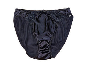Vintage 80’s vassaretti Satin Bikini Panty Size 7
