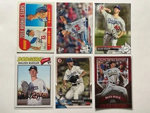 Walker Buehler 2016 2017 2018 RC Rookie Lot (6) Elite Topps Heritage Archives ++ - Picture 1 of 2