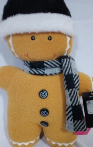 Forever Collectibles Carolina Panthers Gingerbread Man Plush - Picture 1 of 3