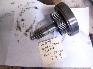 Mercedes Benz W108 W112 W111 W109 Automatic Transmission Gear Shaft Ring Gear - Bild 1 von 12
