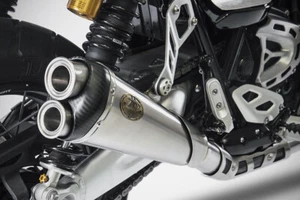 Triumph Scrambler 1200 Endschalldämpfer Full Kit 2-1 Modell 2019 - 2020 Euro 4 - Bild 1 von 3
