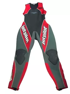 Womens S/M Genuine Jet Pilot Jetpilot Rubber Red Black Sage Neoprene Wet Suit - Picture 1 of 7