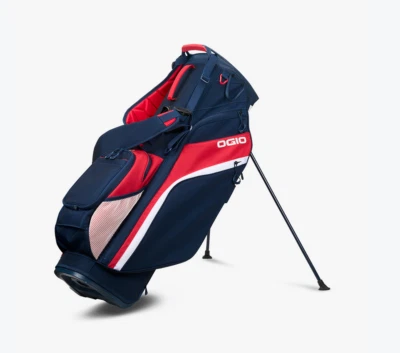 Nueva BOLSA DE GOLF OGIO WOODĒ HYBRID STAND 8 vías color rojo/blanco/azul Foto 1 de 4