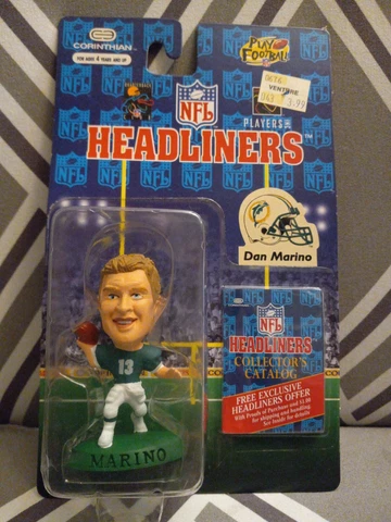 DAN MARINO | NFL Headliners Miami Dolphins Football Figure 1996 Cover