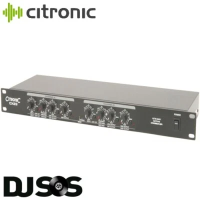Citronic CX23 - Active Crossover 2 Stereo 3 Way Mono Band Install PA System DJ - Image 1 of 4