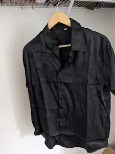 Mens Satin Flowers Shirt Brand New Size Small - Picture 1 of 2