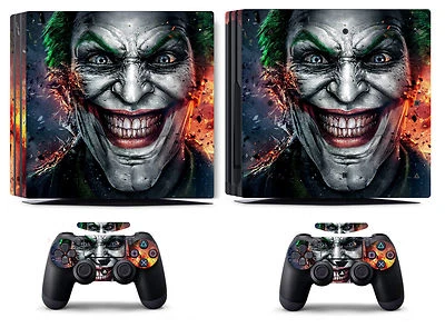 Joker 250 Vinyl Skin Sticker Cover for Sony PS4 Pro PlayStation 4 Pro Decals - Image 1 of 2