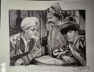 Three Stooges, 3 Stooges, Original Art COPY MAHA 2 - Picture 1 of 3