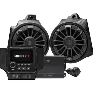 MB QUART MBQT-STG2-RAD-1 (2) Speakers+Receiver For 2019+ Honda Talon - Picture 1 of 12