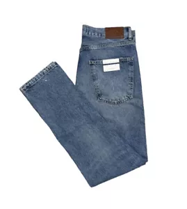 Zara Man Slim Fit Premium Denim Distressed Jeans Size 31 ( Can fit size 32 ) - Picture 1 of 9