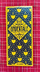 Undertale Tarot Card Deck Art Print Set of 36 Sans Papyrus Flowey Toriel limited - Picture 1 of 5