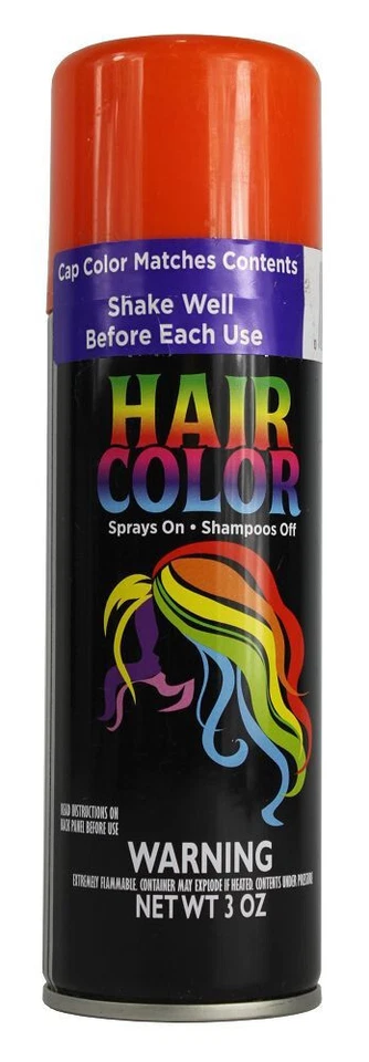 Color de cabello en spray naranja 3 oz Foto 1 de 1