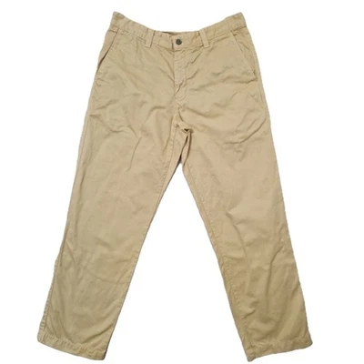 Pantalones Dockers Khakis para hombre 33x32 amarillo mantequilla pantalones... - Imagen 1 de 4